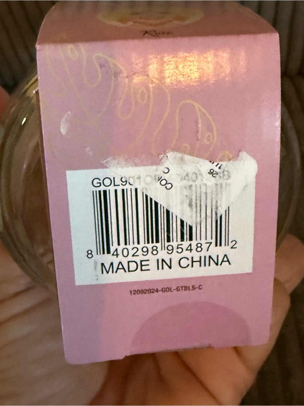 The Golden Girls Glass Tumbler with Lid & Straw - Pink & Gold - Picture 5 of 7